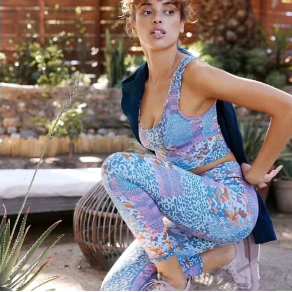 Anthropologie Liana Sports Bra and Leggings Set S